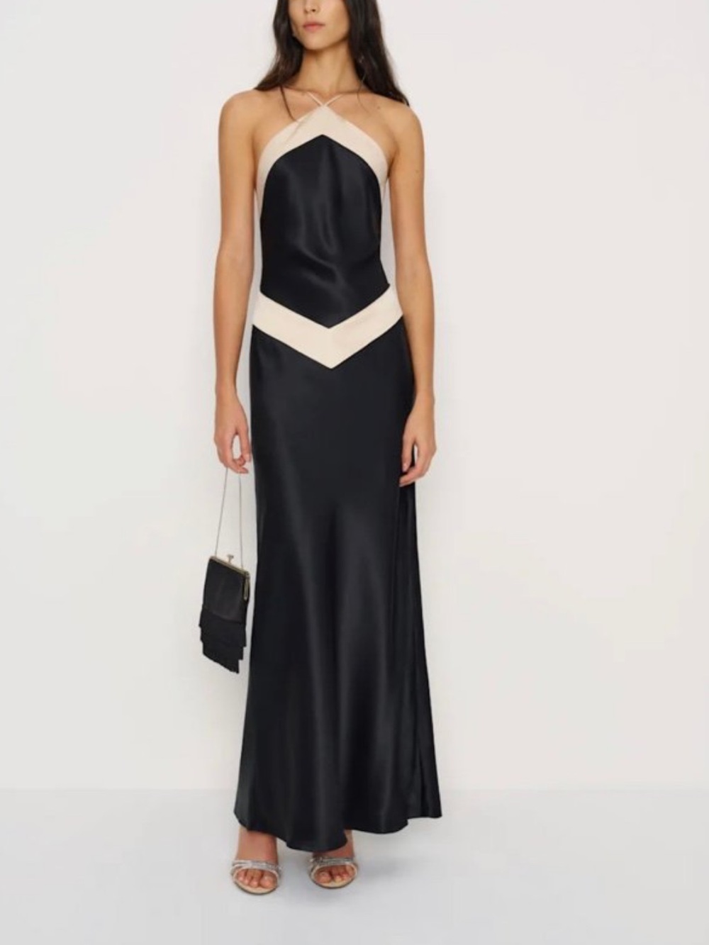 Reformation Jillian Silk Dress